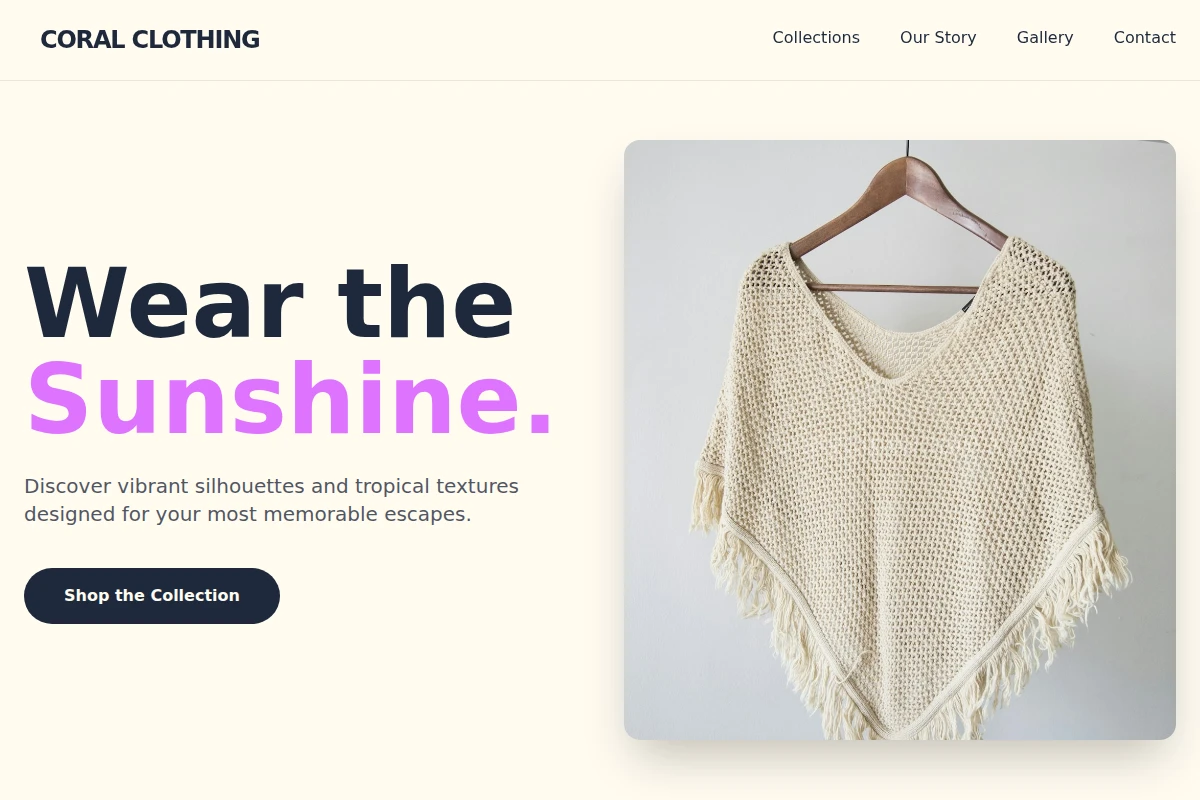 Coral Clothing