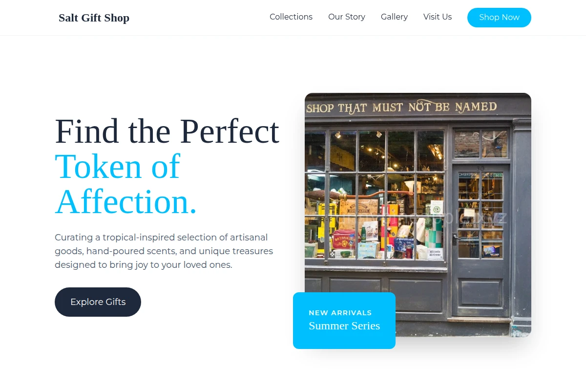 Salt Gift Shop